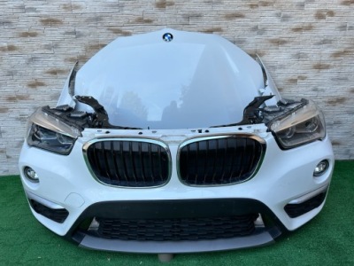 Капот крила бампер pas радіатор лампи led bmw x1 f48 a300 фото №1