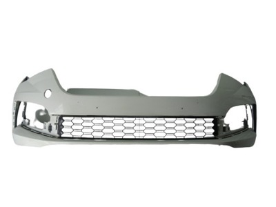 Бампер передній skoda scala 657 18- решітка фото №1