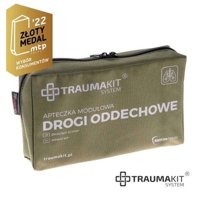 TRAUMA KIT Apteczka Modułowa (D) - Drogi Oddechowe (zielony)