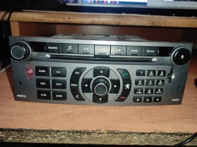 96632912xf радио заводской peugeot 407 фото №1