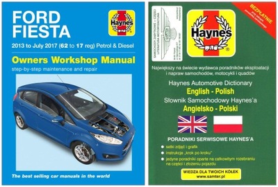 FORD FIESTA (2013-2017) MANUAL REPARACIÓN HAYNES +GRATIS 24H  