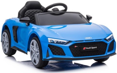 SAMOCHÓD NA AKUMULATOR LICENCJA AUDI R8 SPYDER NIEBIESKI