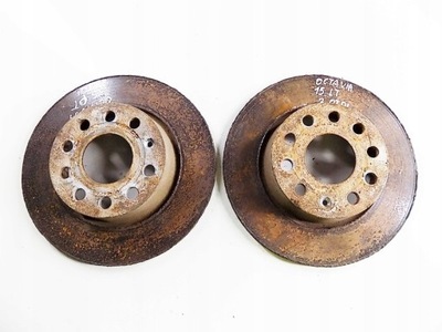 Octavia iii scout тормозные диски тормозные задняя kpl фото №1