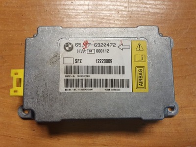 Bmw 7 e65 e66 модуль датчик подушек подушка безопасности 6920472 фото №1