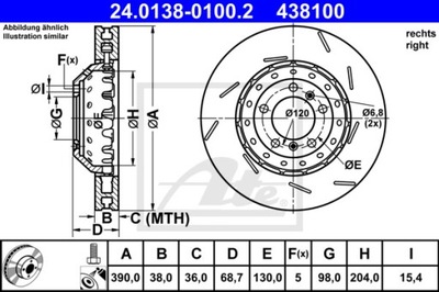 ДИСК ТОРМОЗНОЙ 24.0138-0100.2