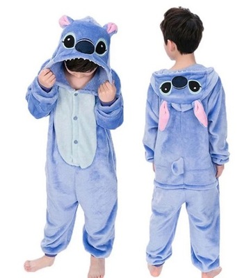 Kigurumi Strój Przebranie Lilo & STITCH Piżama Długi Rękaw ROZMIARY dzieci