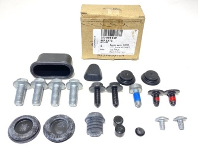 Набір кліпси кріпильних двері vw up 1s0898619 фото №1