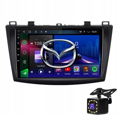 РАДІО ANDROID BT MAZDA 3 2010-2013 1 32GB GPS FM