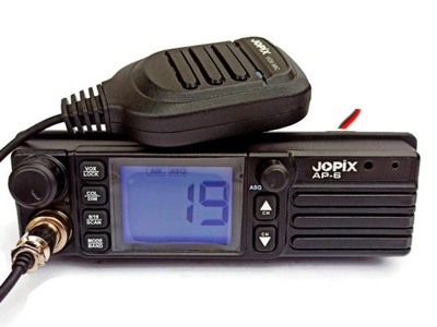 1 DIN CB RADIO JOPIX AP 6 AM/FM 12/24 V VOX