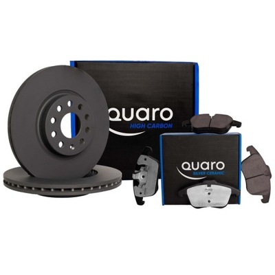 Quaro гальмівні диски hc гальмівні колодки керамічний перед - lexus es nx rx previa rav 4 328mm фото №1