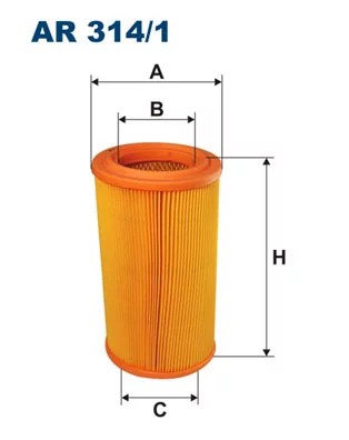 AR314/1 FILTRO AIRE  