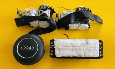 ПОДУШКИ AIRBAG РЕМЕНІ НАТЯГУВАЧІ AUDI A6 C7 4G0880201F 4G8880204E