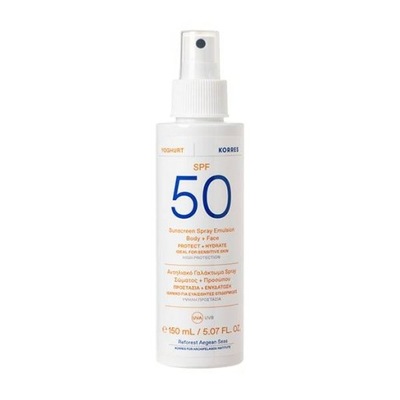 KORRES Joghurt Emulsja Ochronna SPF50+ Spray 150ml