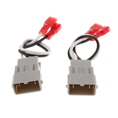 2 PC. AUTO SPRZET AUDIO LOUDSPEAKER STEREO CONNECTION IN WIAZCE PRZEWODOIN JACKPLUG FOR HONDA  