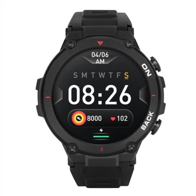 Zegarek męski GARETT Smartwatch GRS Czarny