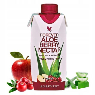 Forever Aloe Berry sok z aloesu 330ml żurawina