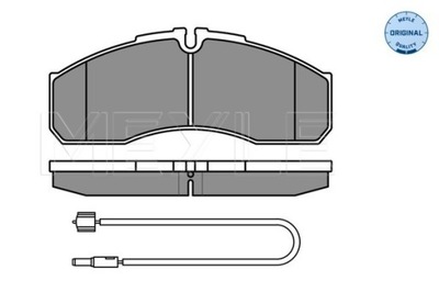 КОЛОДКИ HAM. RENAULT P. MASTER 3,0 DCI 05- Z ДАТЧИКОМ 0252916020/W MEYLE