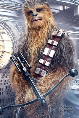 Star Wars Gwiezdne Wojny Chewbacca - plakat