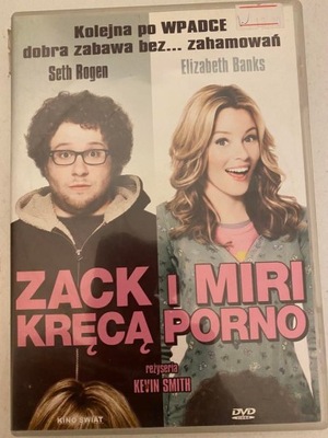 Film Zack i Miri kręcą porno DVD REŻ KEVIN SMITH