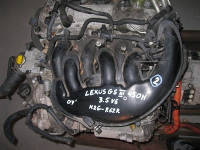 MOTOR COMPUESTO LEXUS GS 450 H X2G-R62R 3.5 V6 450H 344KM PELNA GARANTÍA  