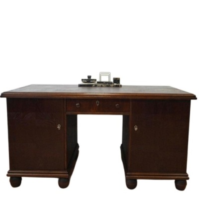 ANTYK MEBEL dębowe biurko międzywojenne