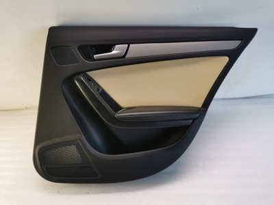 Audi a4 s4 b8 обшивка обивка дверь правый задняя фото №1