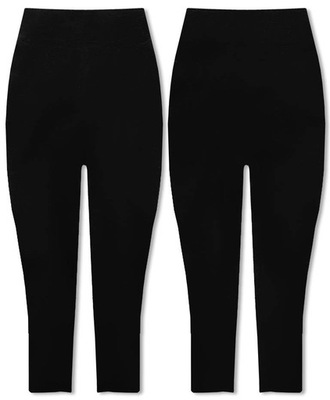 LEGGINSY ZA KOLANO YW01045 CZARNE L/XL