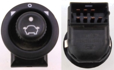 Ford fiesta mk6 перемикач регулювання дзеркал фото №1