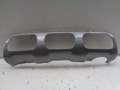 Накладка бампера задняя молдинг citroen c3 aircross 18- фото №1