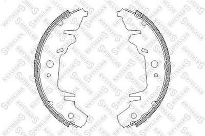 BRAKE SHOES BRAKE KIA CARNIVAL II 2.9 CRDI 01-06  