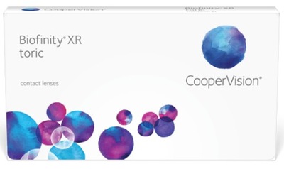 Soczewki toryczne Biofinity Toric XR, 3 szt.