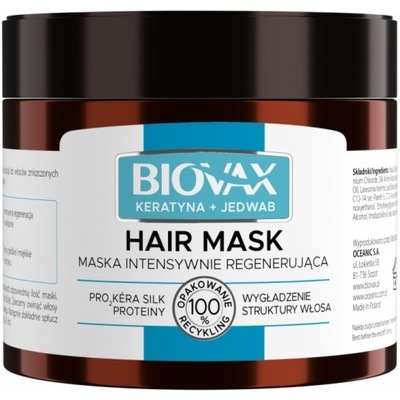 L'BIOTICA Biovax Hair Mask Maska do włosów intensy