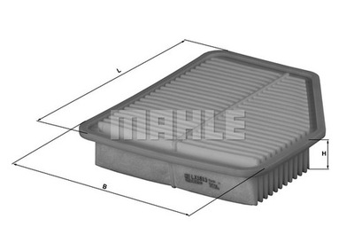 FILTER AIR KNECHT LX 1613 LX1613  