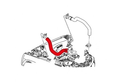 Шланг турбины jeep liberty cherokee 52079800aa фото №1