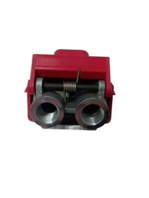 З'єднувач пневматичний dual штекер duomatic m16x1,5 фото №1