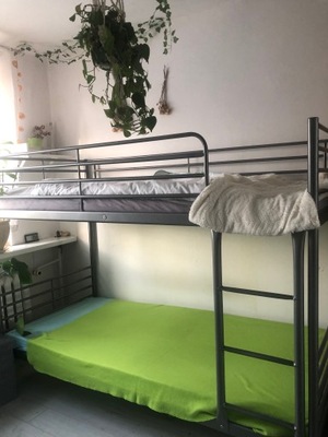 IKEA SVARTA łóżko piętrowe