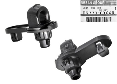 Nissan qashqai j11 nv200 m20 кронштейн підпори капот фото №1