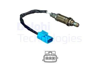 DELPHI ЗОНД ЛЯМБДА DELPHI ES20640-12B1 NISSAN ALMERA PRIMERA 96-06