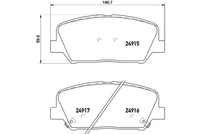 КОЛОДКИ ГАЛЬМІВНІ HELLA PAGID 581012VA70 58101A6A70