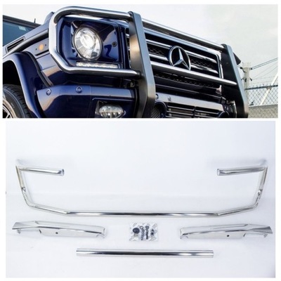 BULL BAR PARACHOQUE PARTE DELANTERA MERCEDES G-KLASA W463  