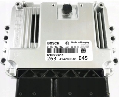 KOMPIUTERIS ECU FIAT DOBLO 1.6 0281017012 51899611 