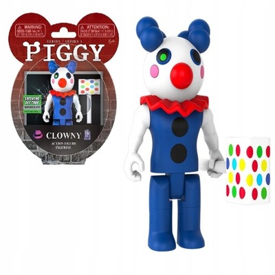 PIGGY ROBLOX CLOWNY FIGURKA AKCJI PHATMOJO ZABAWKA