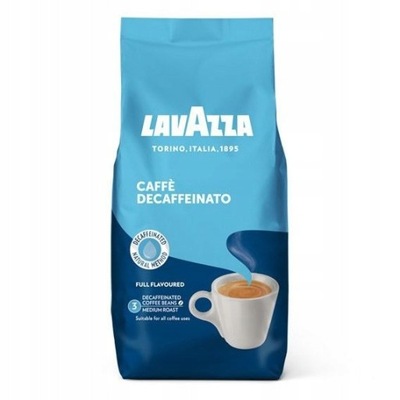 LAVAZZA Kawa Ziarnista bezkofeinowa ITALIA 500g