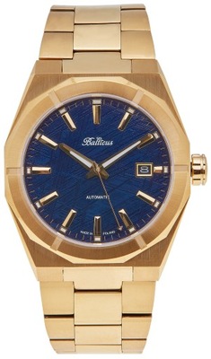 ZEGAREK BALTICUS ZŁOTY METEORYT 40MM BLT-BALSDBMGD