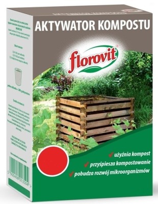 FLOROVIT AKTYWATOR KOMPOSTU KOMPOSTER 2KG NAWÓZ