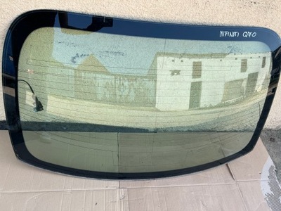 Infinity q70 скло задня фото №1