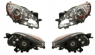 Фара лампа mazda 3 bl 09-11 l+p tyc фото №1