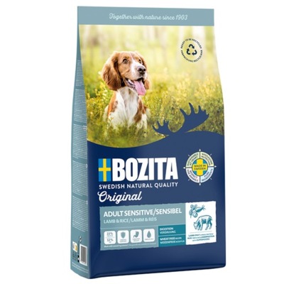 BOZITA Dog Sucha Sensitive Lamb Rice 400g