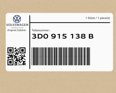 Соединитель 3d0915138b vw phaeton фото №1