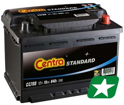 CENTRA ESTÁNDAR CC700 70AH 640A P+  